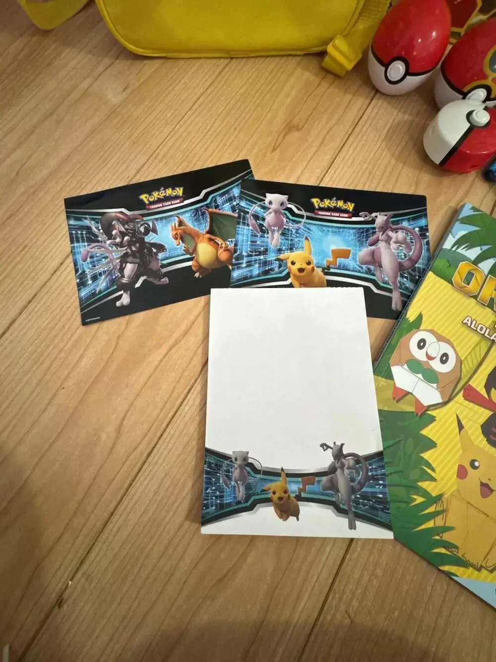 Pokémon BUNDLE Battle Academy Board Game with Pikachu Bag, Tin, and Accessories